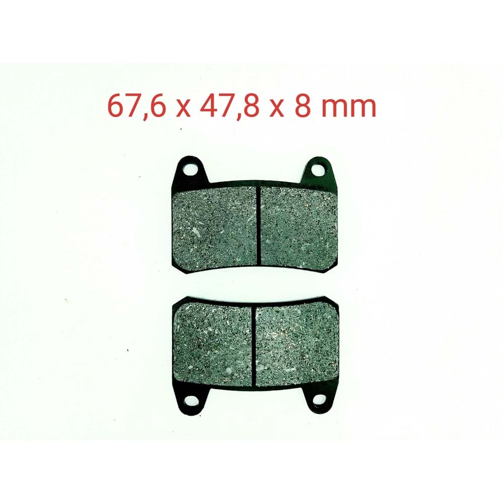 658 DİSK BALATA ÖN BENELLİ BN251, TNT25, TNT250, TN249-S, TRK251