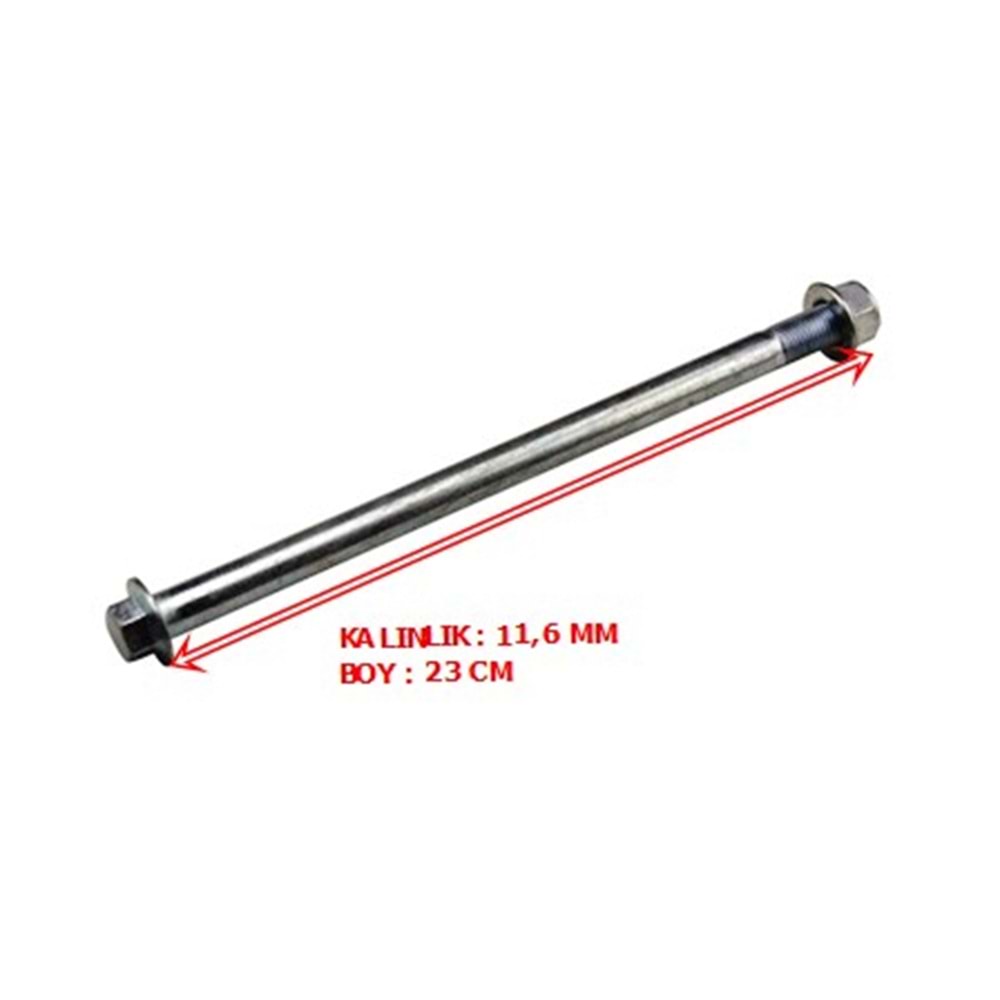 TEKER MİLİ ARKA CUB100