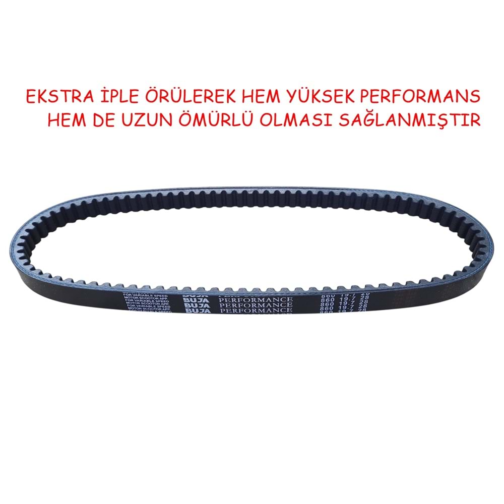 860 X 19,7 SYM JET14,SYMPHONY KAYIŞ BUJA PERFORMANS