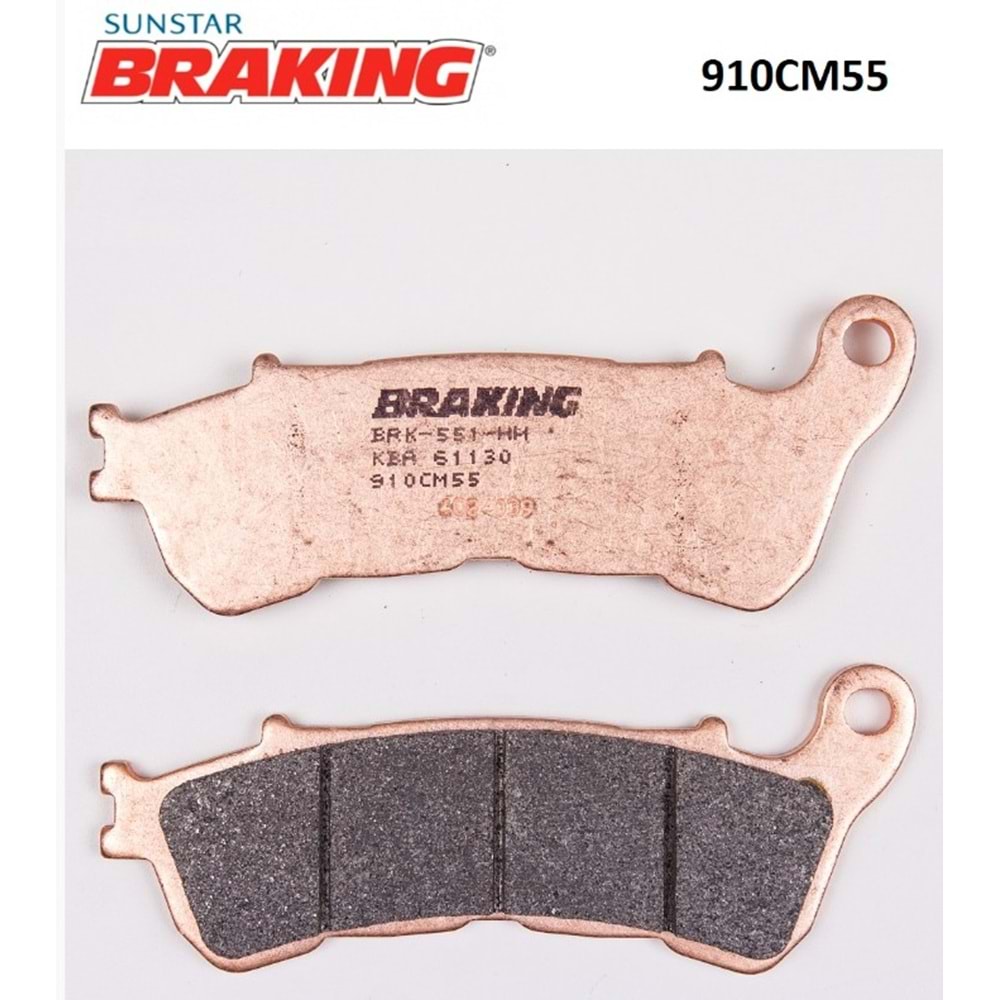 388 FREN BALATASI ÖN BRAKING SİNTERLİ HONDA NC X 700 (12/13) (910CM55)