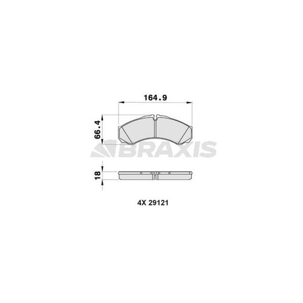 Disk Balata Renault Mascott, İveco Daily 99-06 Ön -