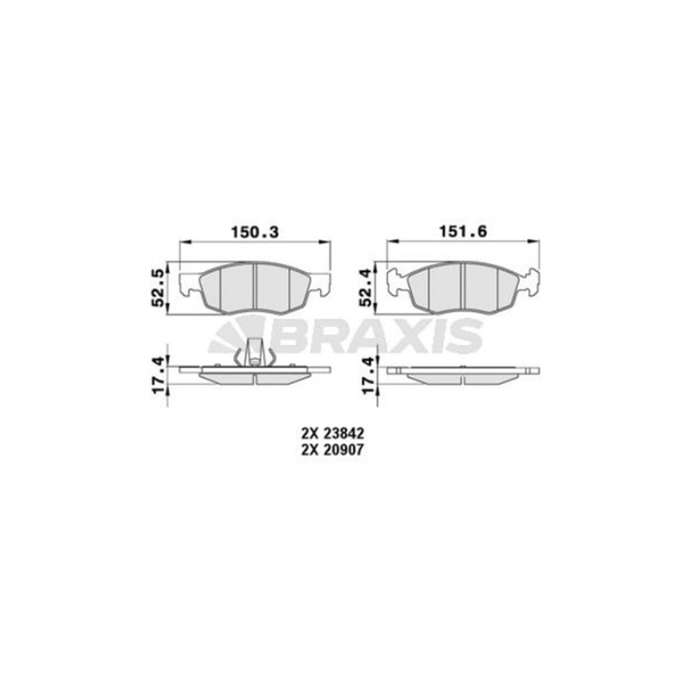 Disk Balata Fiat Doblo, Albea , Polıo ,Dacia Logan Ön