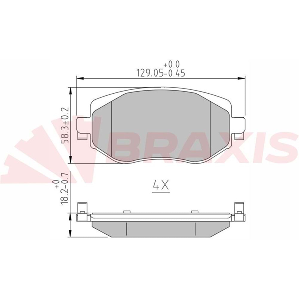Disk Balata Renault Megane IV Ön