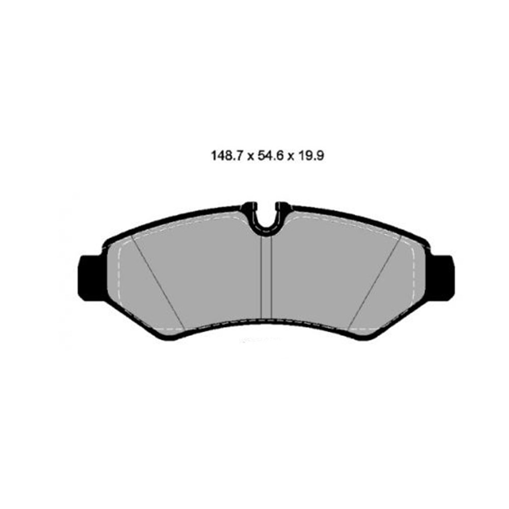 Disk Balata Mercedes Sprinter 3.5 Ton 907, 910 Arka