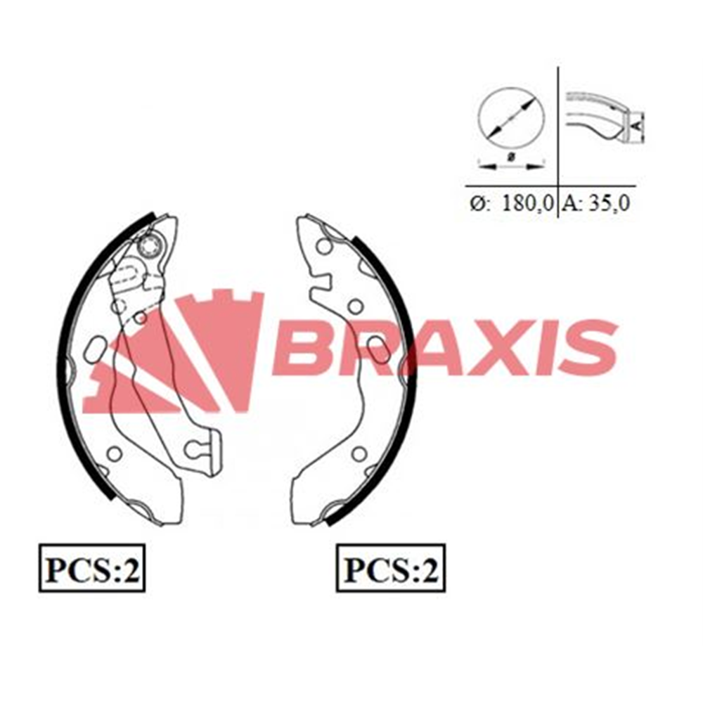 KampAna Balata Hyundai Excel 1.3 İ 90-95, Accent II 1.5 İ 89-95 -