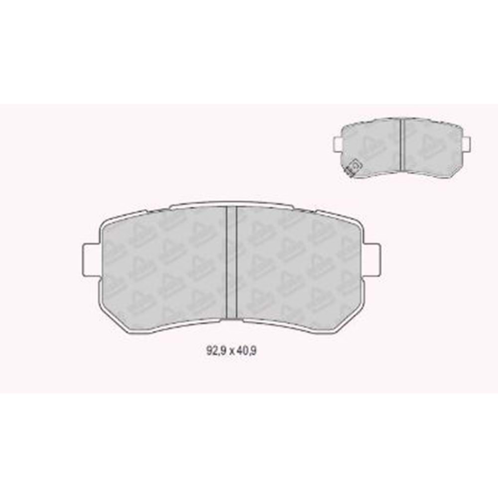 Disk Balata Hyundai Accent, İ30 , Kia Cerato, Ceed, Rio Arka -