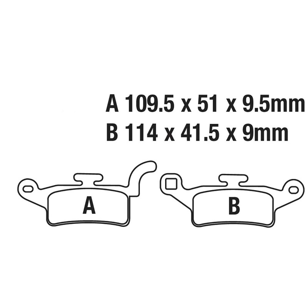 492 DİSK BALATA YAMAHA BWS 125, XENTER 150 ÖN TW (BA277025-492)