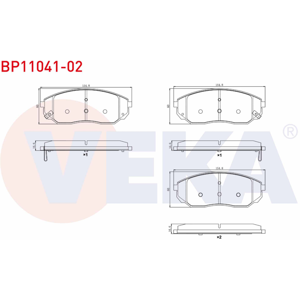 Disk Balata Kia Sorento, Hyundai Santa Fe Ön