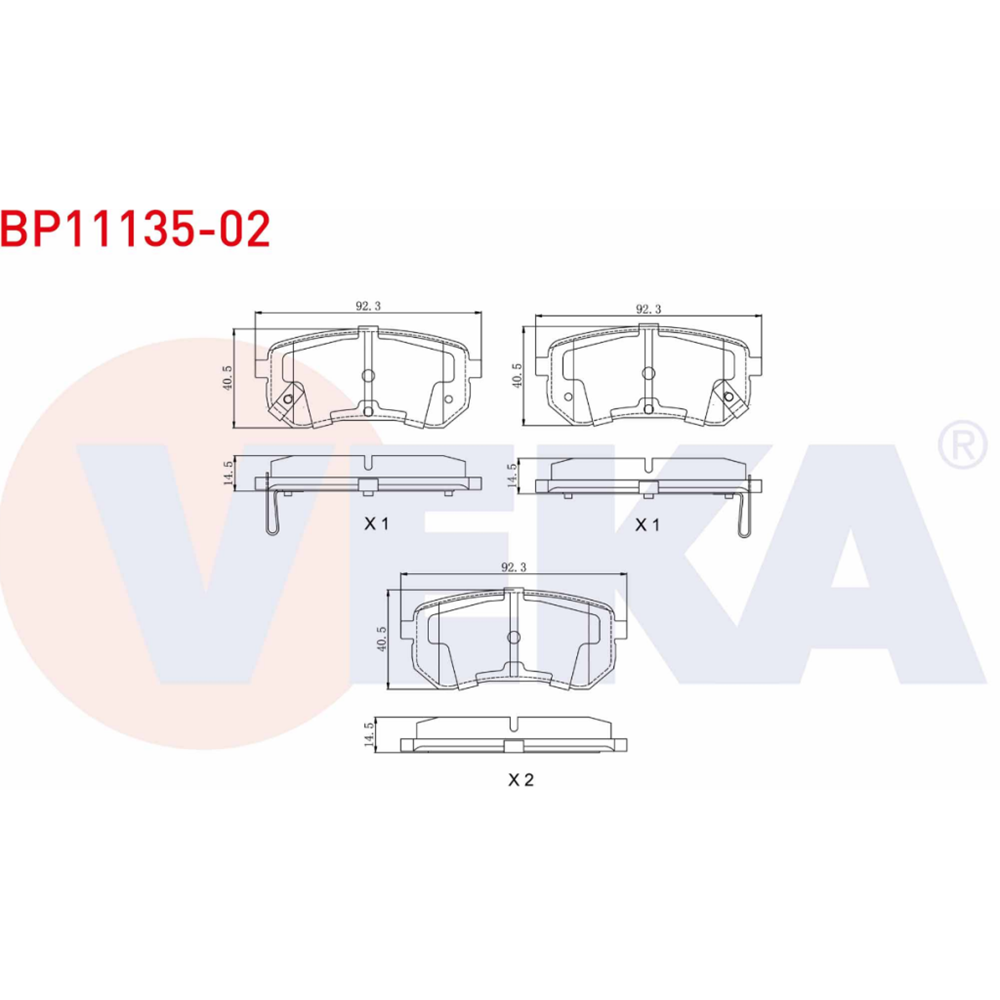 Disk Balata Hyundai İ10, Kia Picanto Arka -