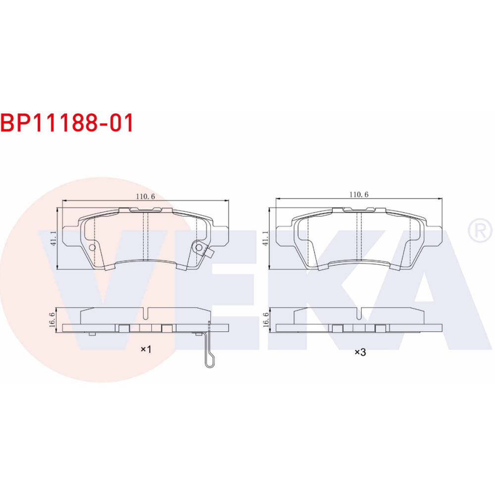 Disk Balata Nissan Pathfinder Arka