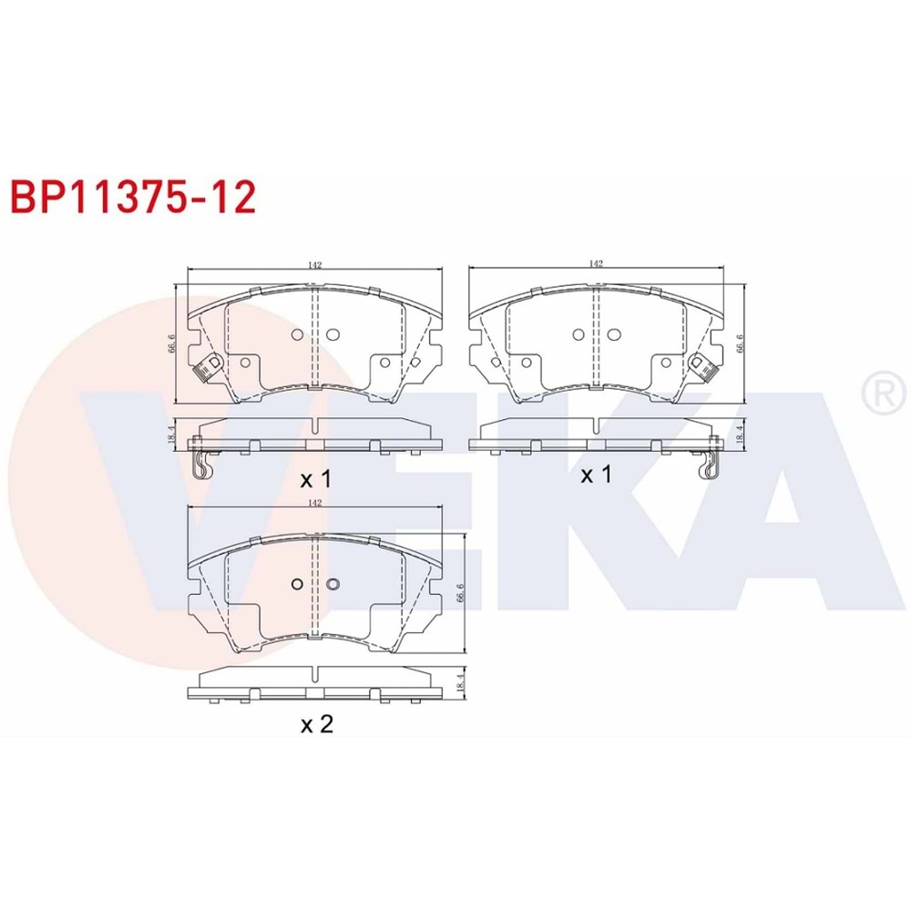 Disk Balata Opel İNSIGNİA 2.0-2,8 V6 2008> Ön -