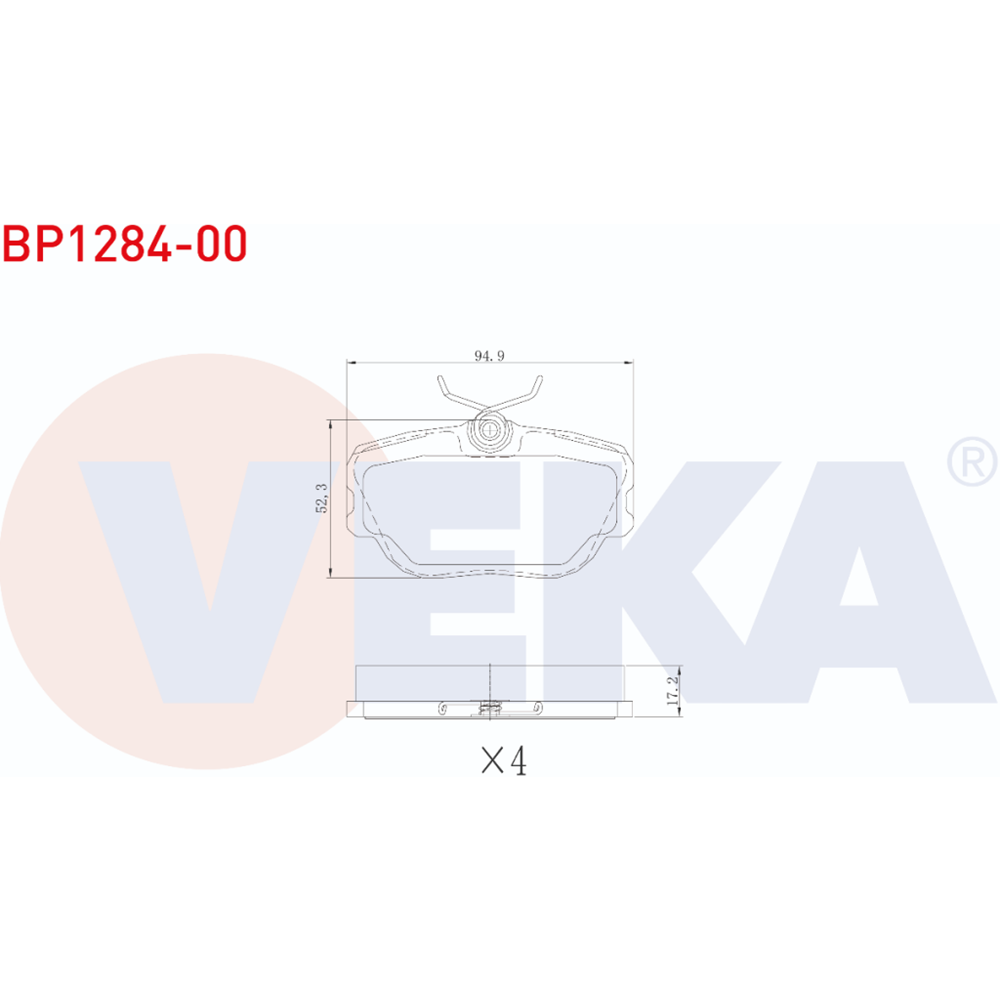 Disk Balata Mercedes 201(190E), Bmw E30 Ön -