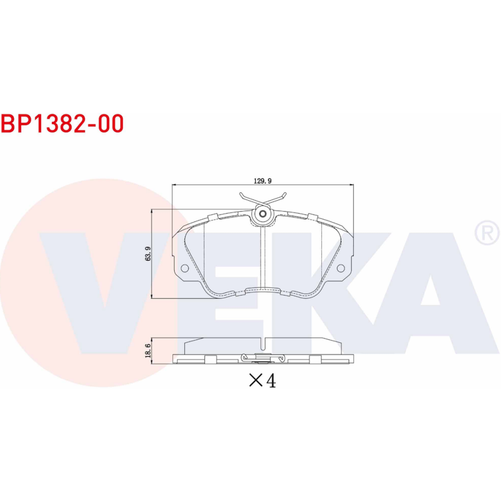 Disk Balata Opel Omega B 2.0 DTI Ön -