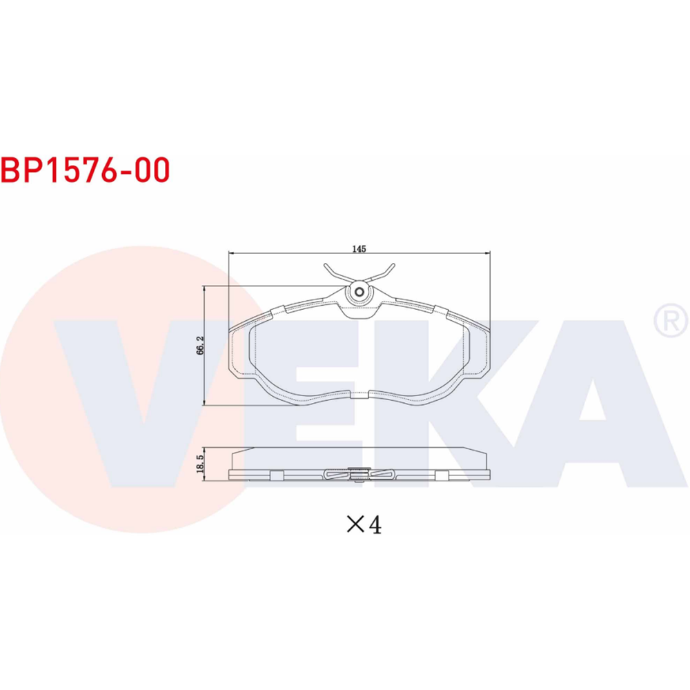 Disk Balata Land Rover, Range Rover II Ön -