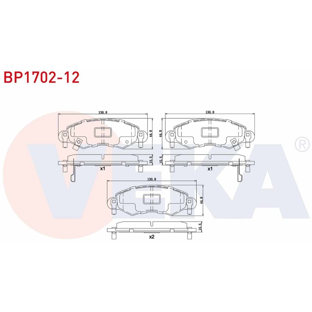 Disk Balata Opel Agila, Suzuki Wagon Ön -