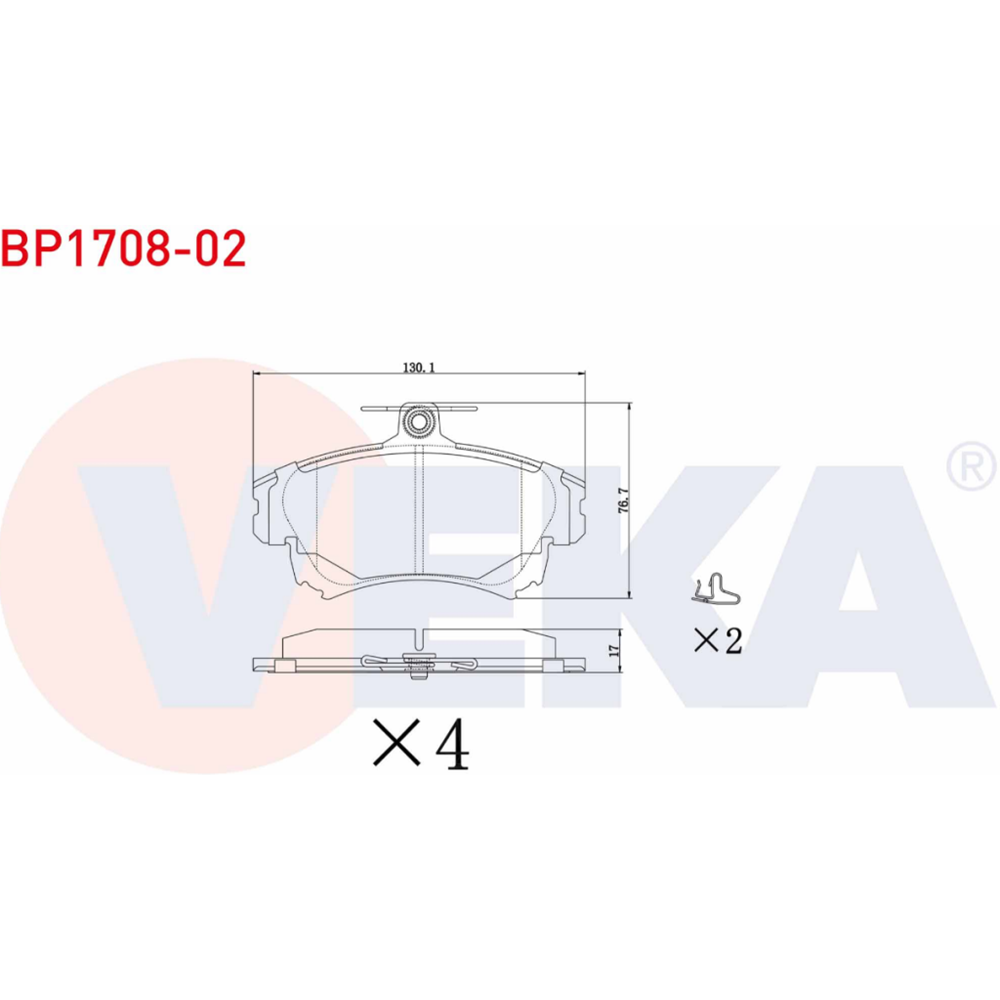 Disk Balata Mitsubishi Carisma, Volvo S40 Ön -