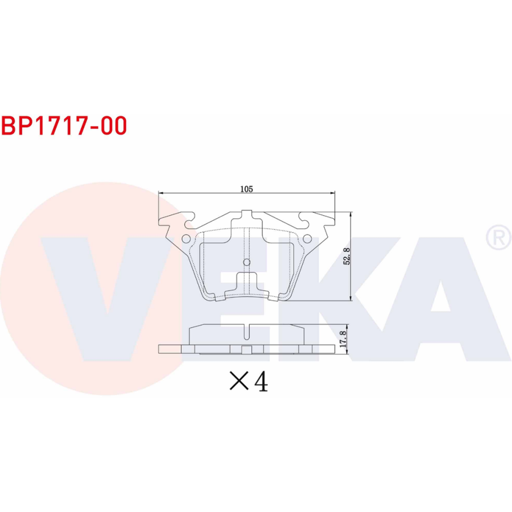 Disk Balata Mercedes Vito Arka -