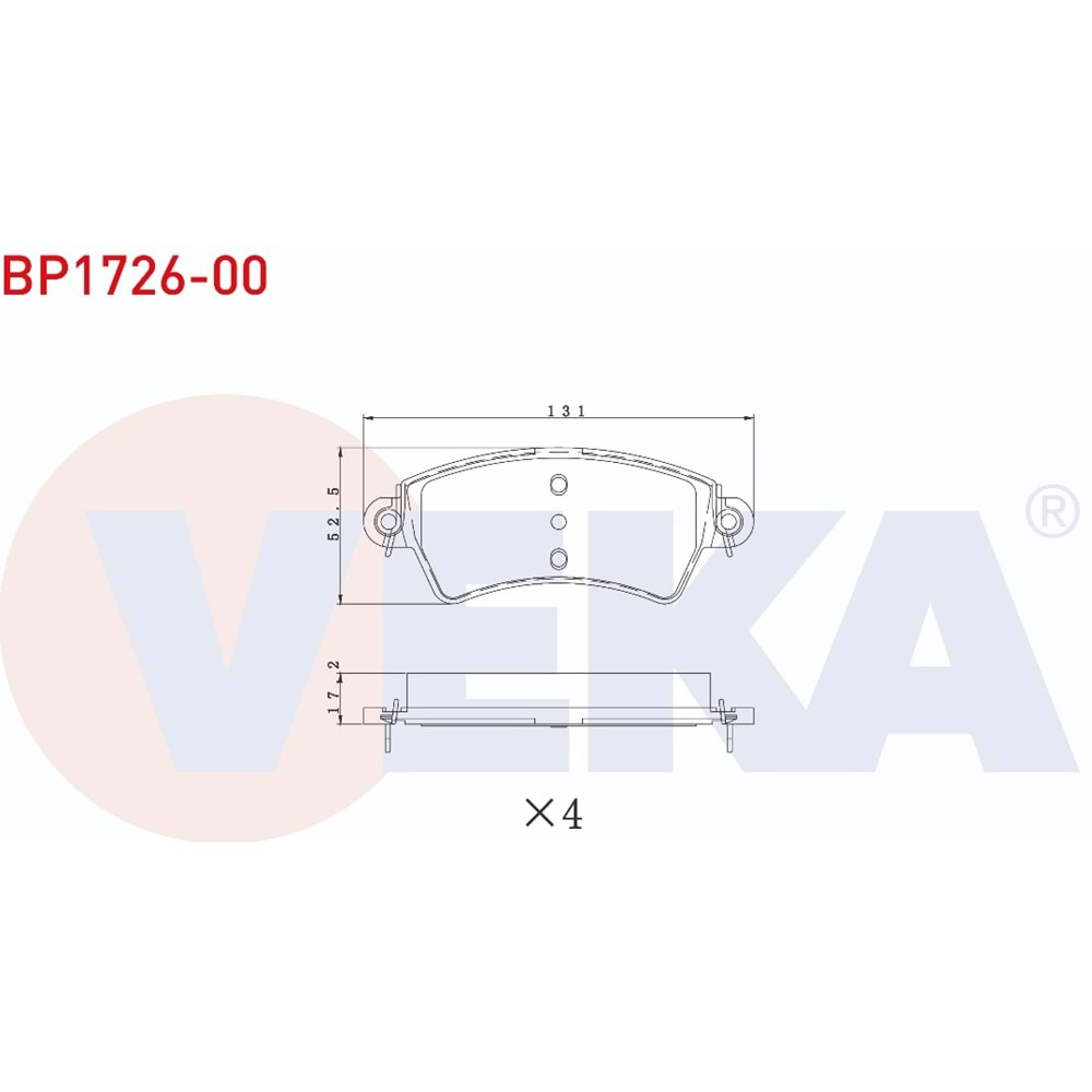 Disk Balata Peugeot 206 Ön -