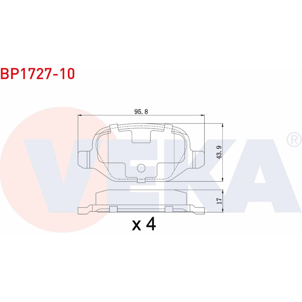 Disk Balata Fiat Punto Arka -