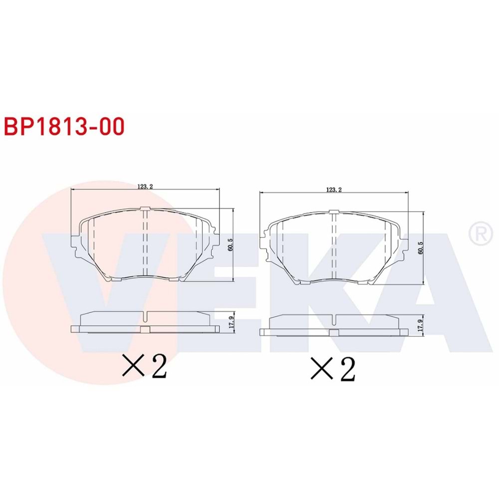 Disk Balata Toyota Rav 4 Ön -