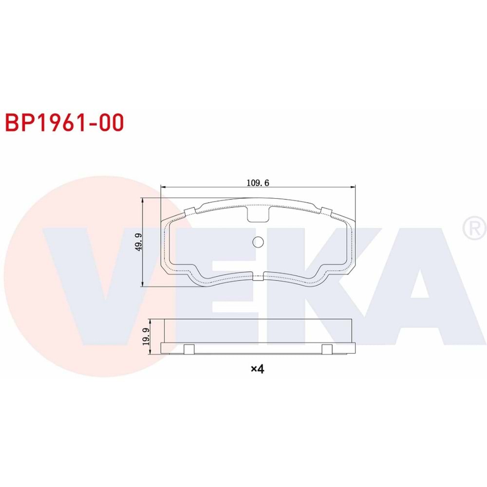 Disk Balata Fiat Ducato, Peugeot Boxer, Citroen Jumper Arka -