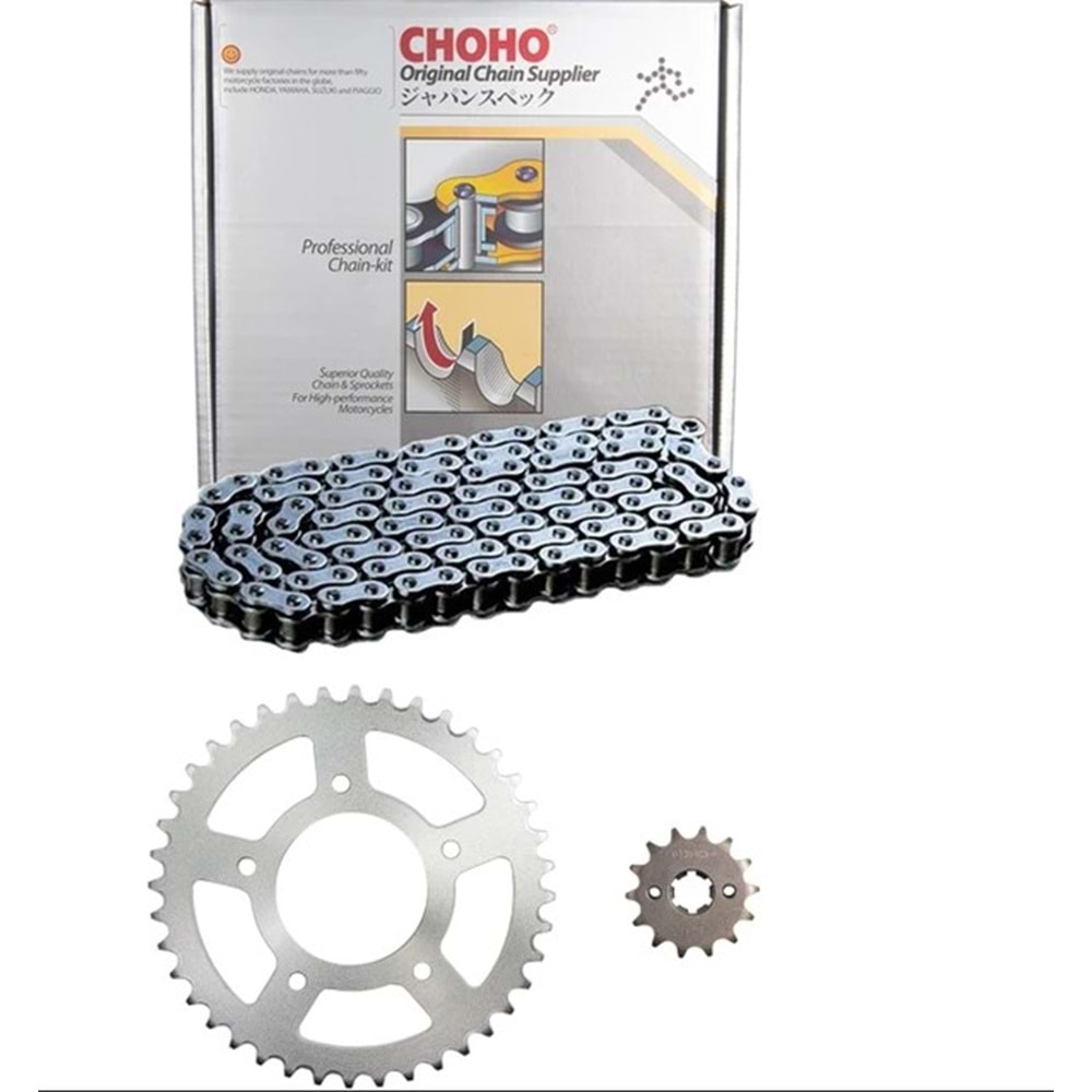 CHOHO ZİNCİR DİŞLİ SET 520HO 106L 14/40T CF MOTO NK250 / SR250