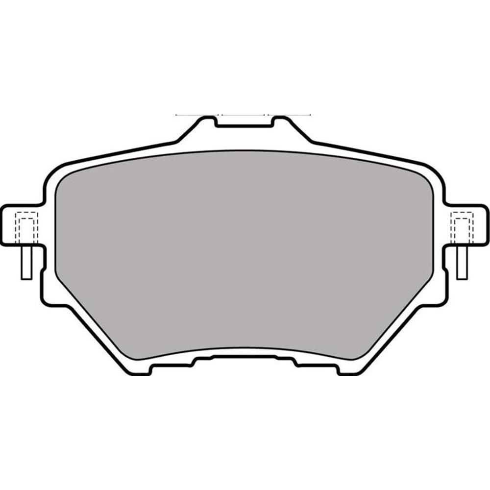 Disk Balata Citroen C4, Berlingo, Peugeot 308, 508, 3008 Arka -