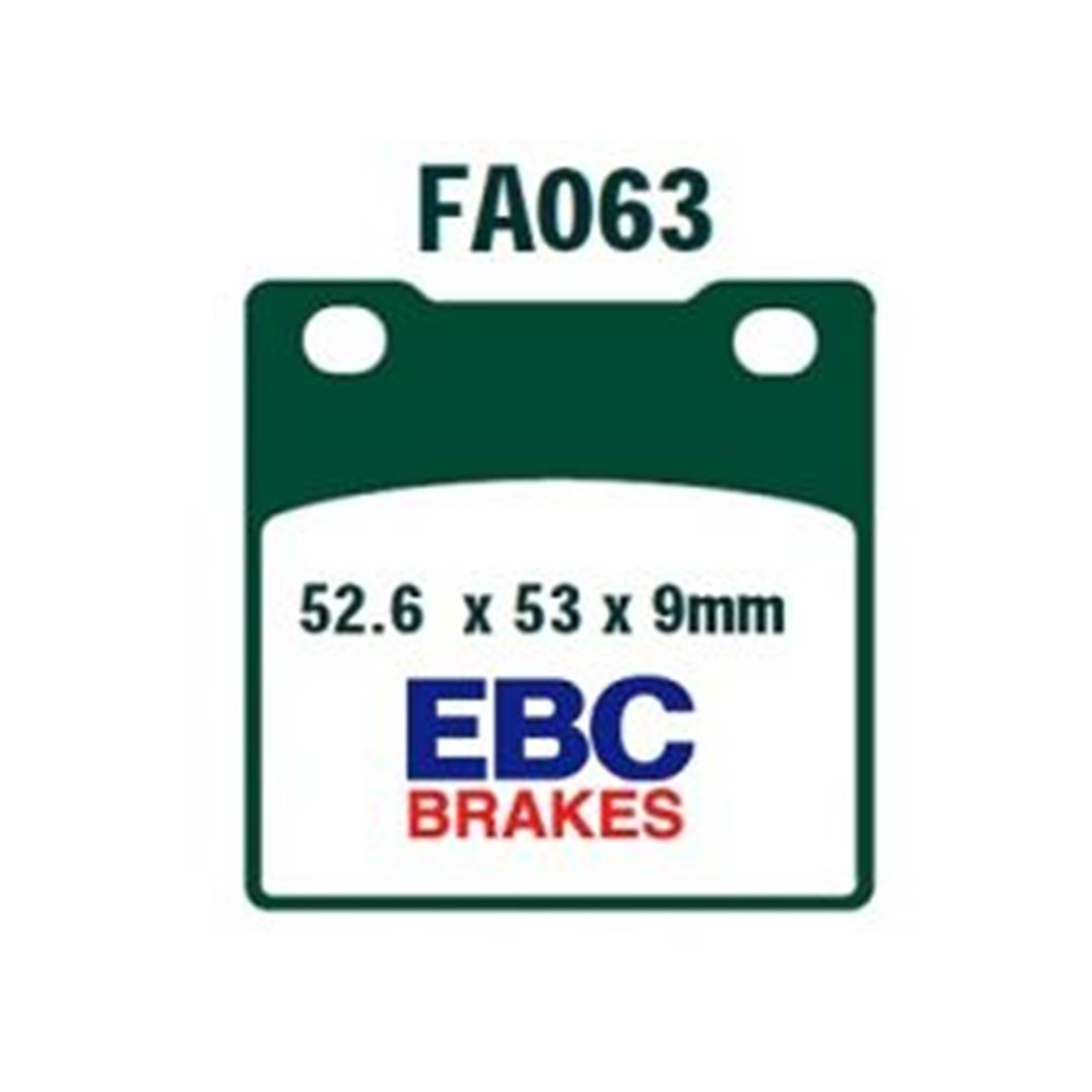 063 EBC SİNTERLİ BALATA (FA063HH)