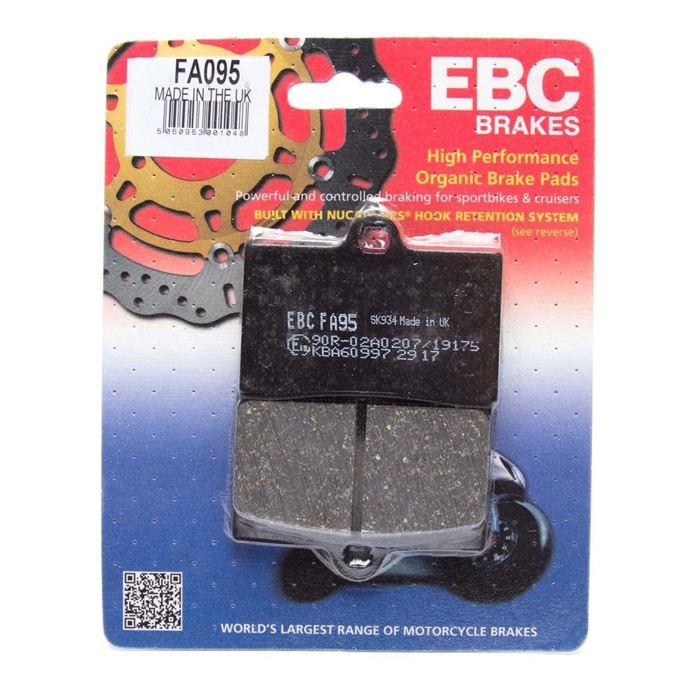 095 EBC ORGANİK BALATA (FA095)