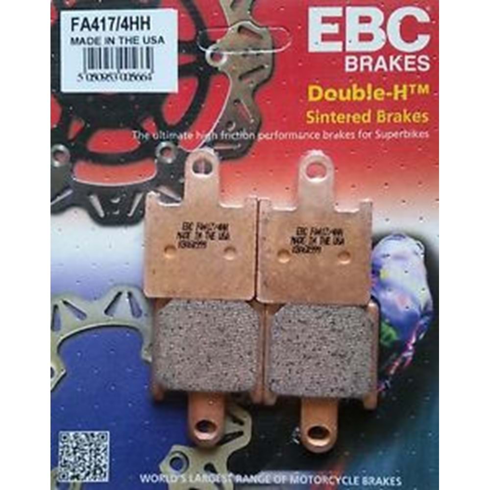 417 EBC SİNTERLİ BALATA KAWASAKİ Z1000/ABS (FA417/4HH)