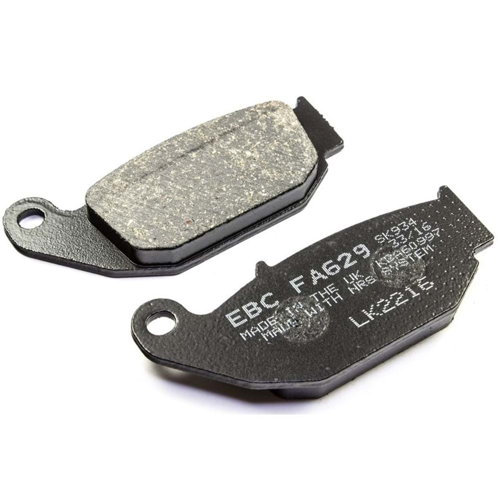 629 EBC HONDA CRF250-MSX125-CB125R/SUZUKI GSXR125 ARKA FREN BALATASI