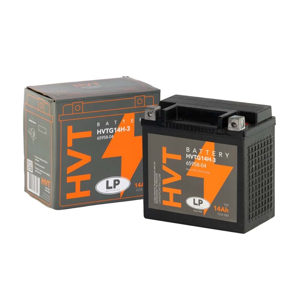 AKÜ GEL (MG HVTG14H-3) Harley D. / 14 A / KG: 4,6 / L:149 / W:87 / H:144 / CCA: 220