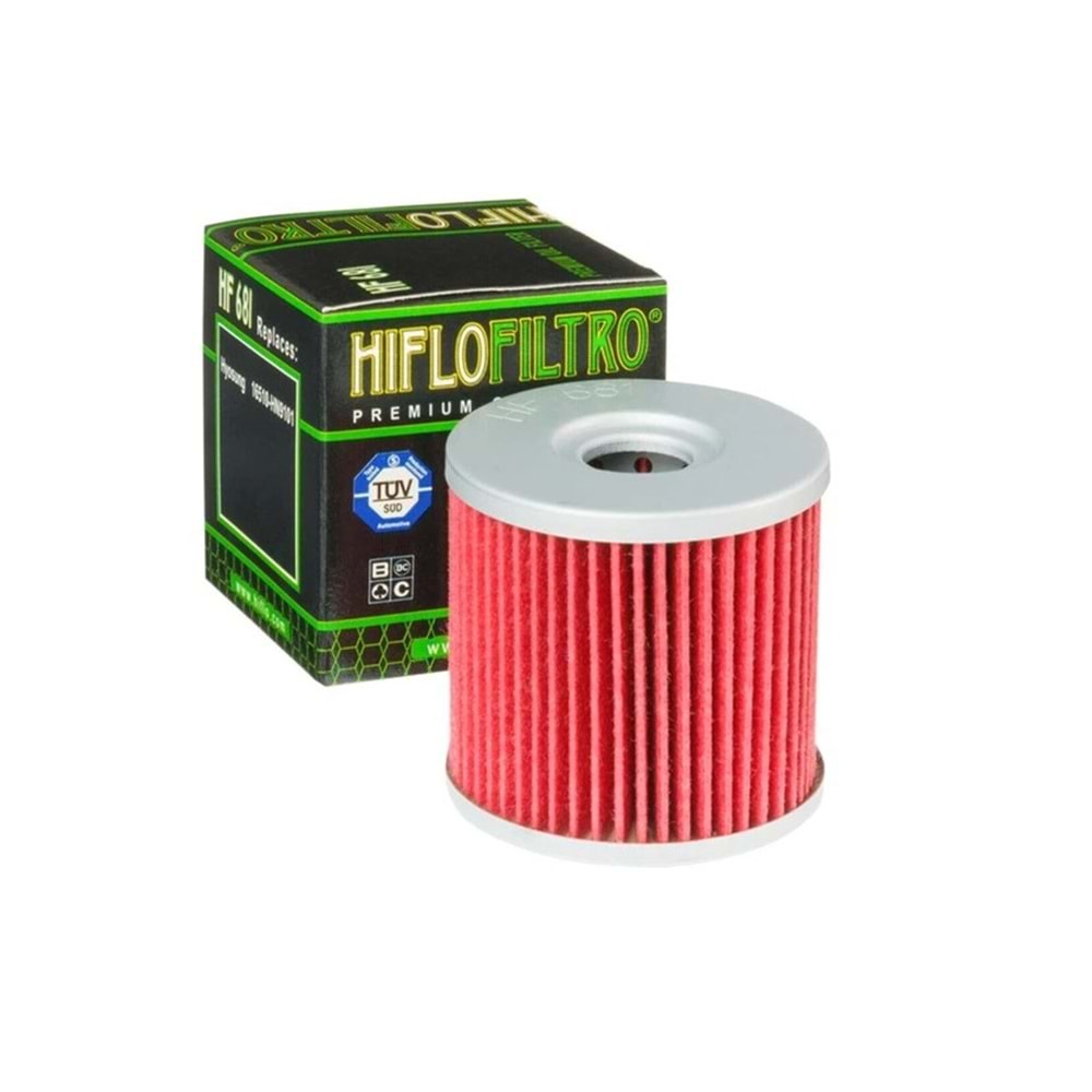 681 Yağ Filtresi 2005-2015 Hyosung Gv 650 Hiflo HF681