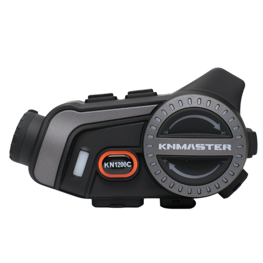 KNMASTER KN1200C Kameralı Motosiklet Bluetooth Intercom Kulaklık Seti