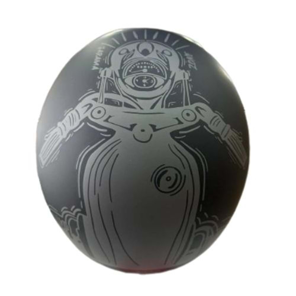 Mt Kask Retro Jarama Zone C1 Mat Siyah - L Beden