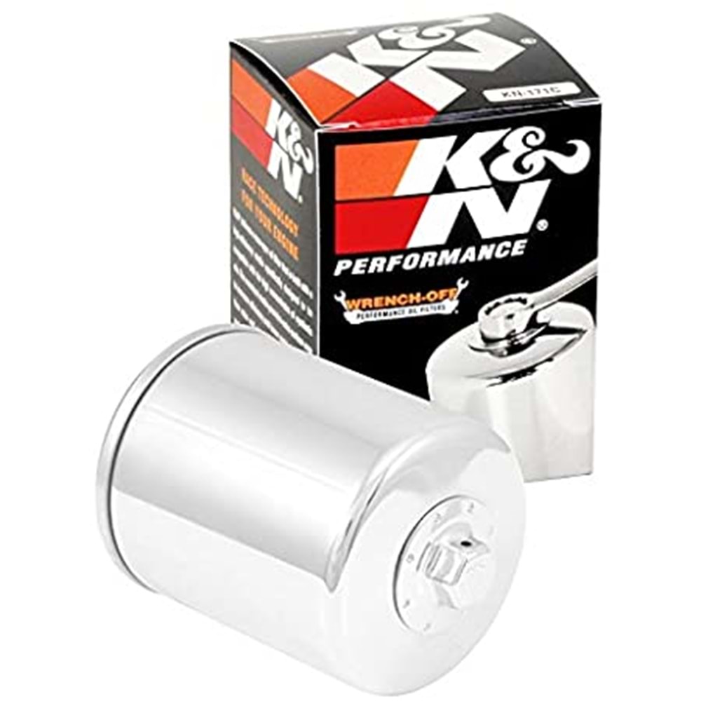 171 YAĞ FİLTRESİ KROM Harley Davidson - KN-171C