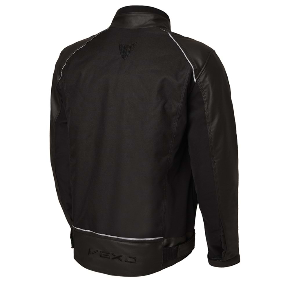 VEXO CARRERA DERİ MEVSİMLİK SİYAH MONT (3XL)