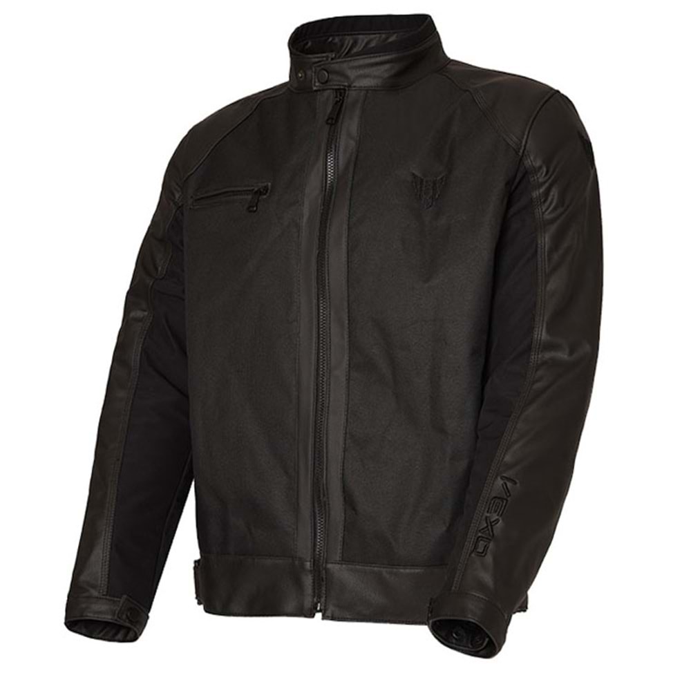 VEXO CARRERA DERİ MEVSİMLİK SİYAH MONT (XL)