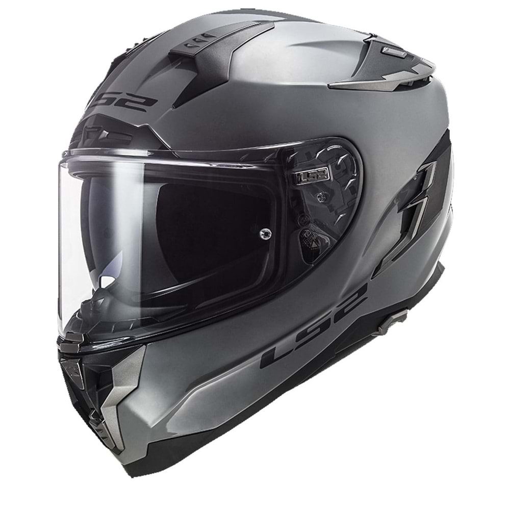 LS2 Kask Challenger Güneş Vizörlü Nardo Gri - Xl