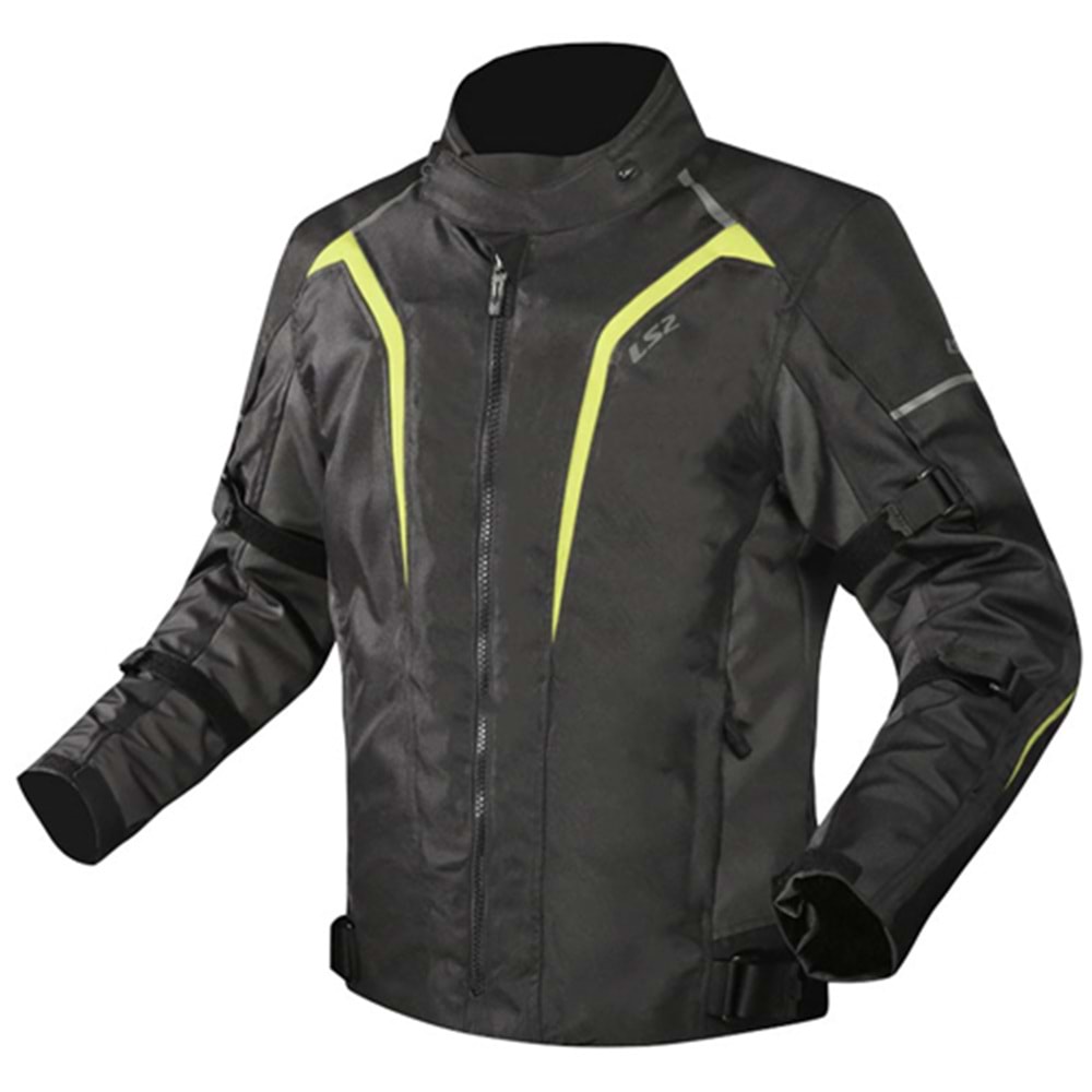 LS2 SEPANG SİYAH NEON SARI MEVSİMLİK MONT (M)
