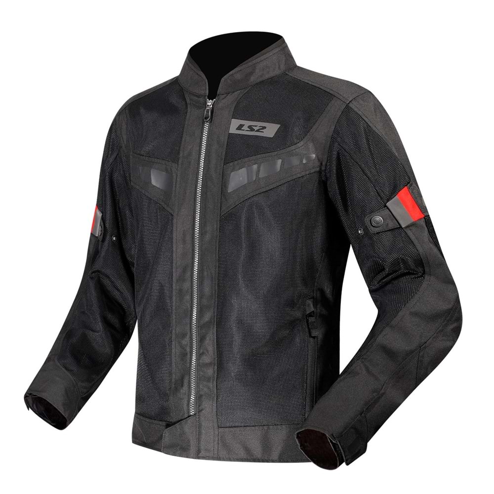 LS2 Blade Air Mont Siyah-Kırmızı - S Beden