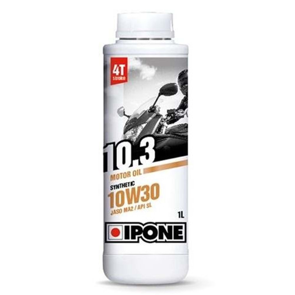 IPONE 10.3 10W/30 4T Sentetik Motor Yağı 1Lt