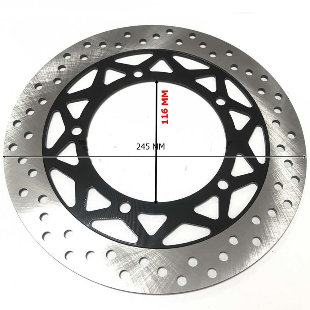 FREN DİSKİ ÖN ARORA ZORRO, YBR125 K 09-10