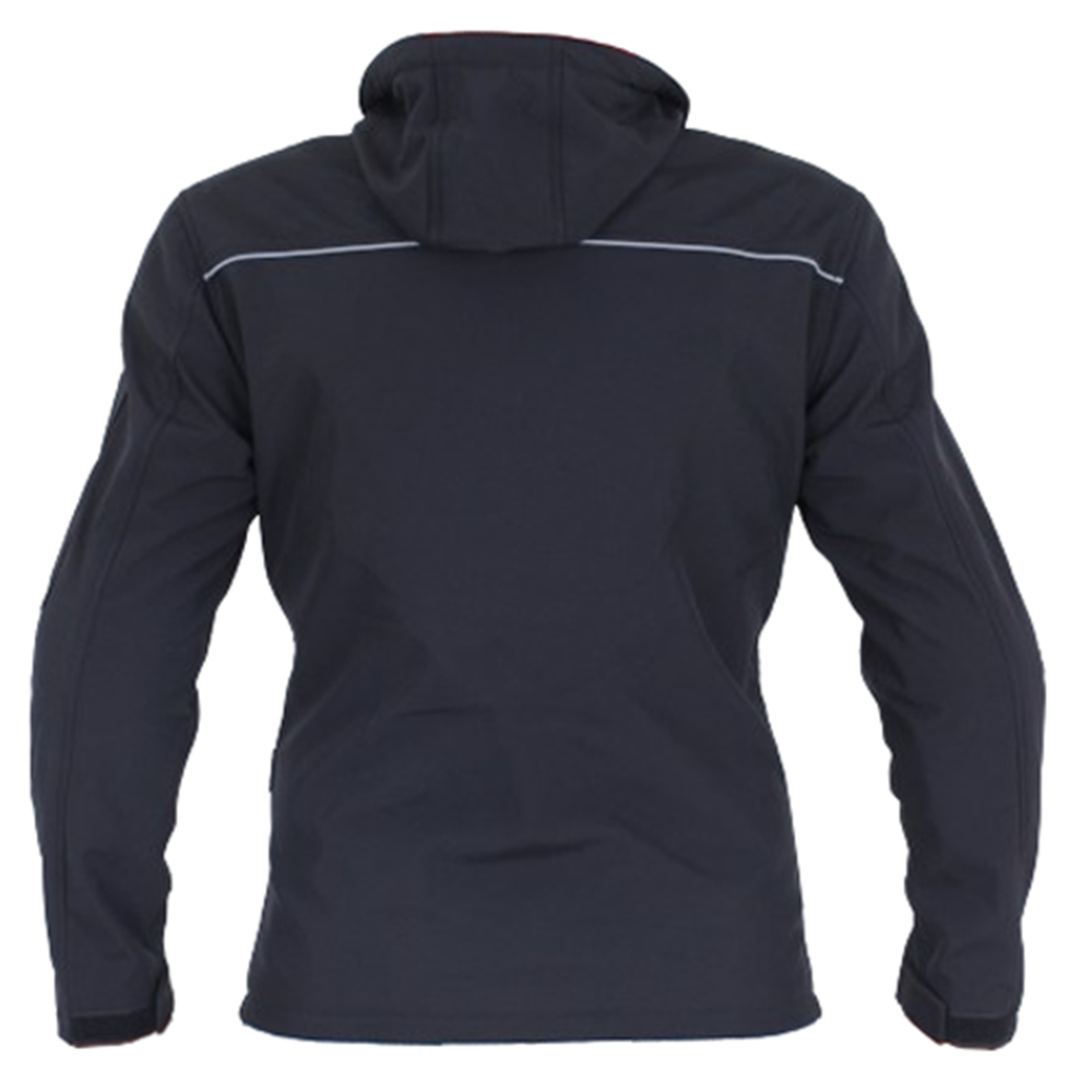 VENOM JAWS KAPŞONLU SOFTSHELL MONT SİYAH (S)