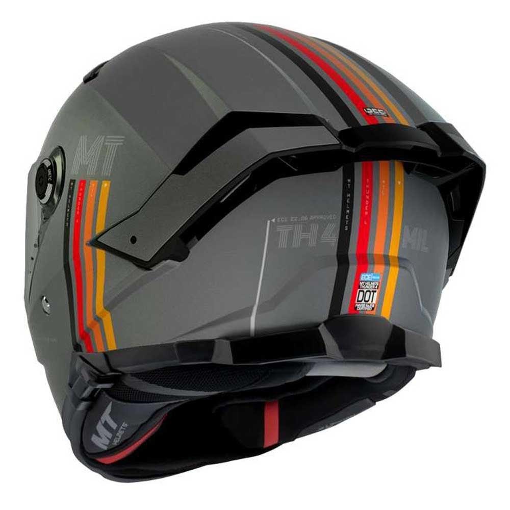 Kask Mt Thunder 4 Sv Mıl C2 Mat Gri - Xl Beden