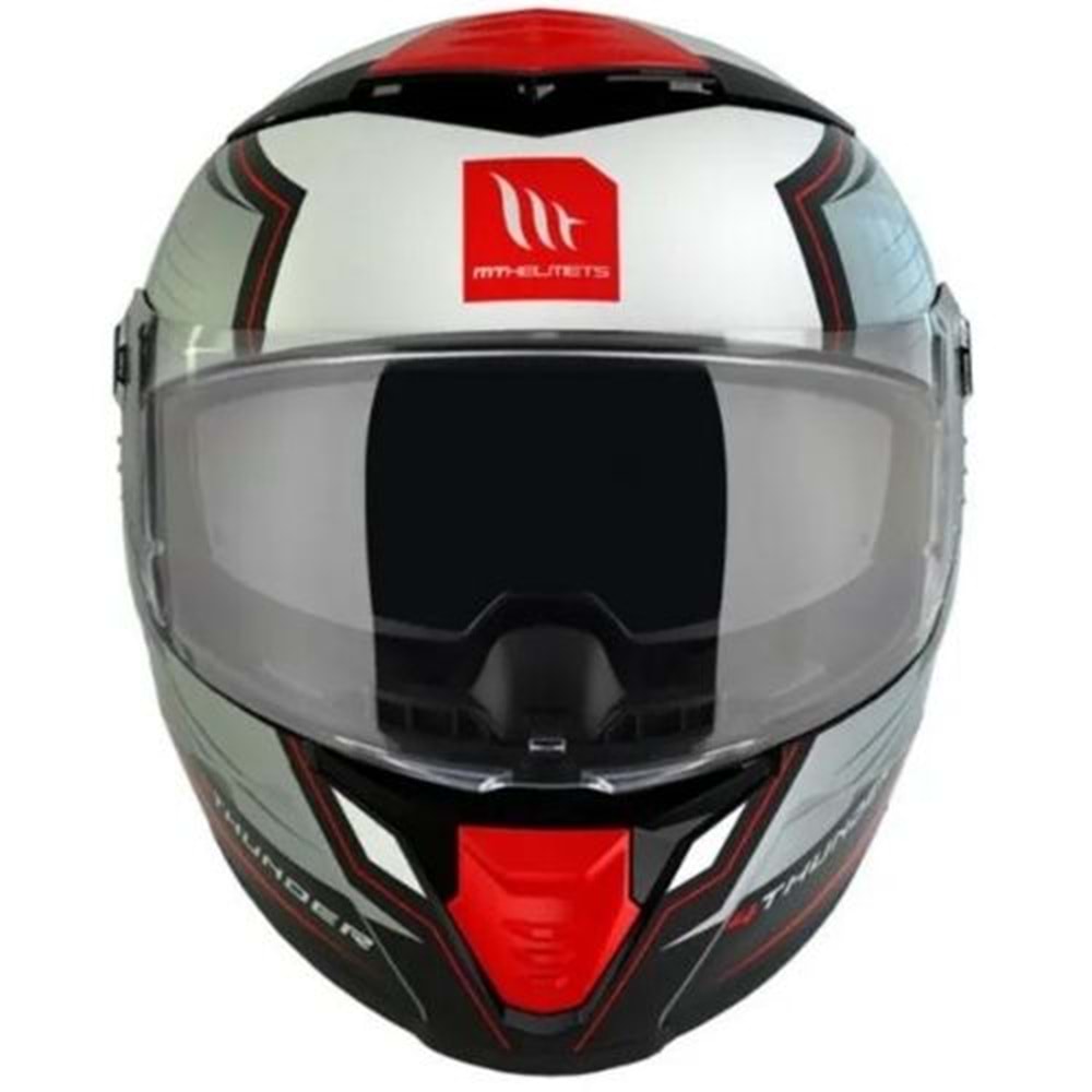 Mt Kask Thunder 4 Sv Pental B5 Mat İnci Kırmızı - Xl Beden