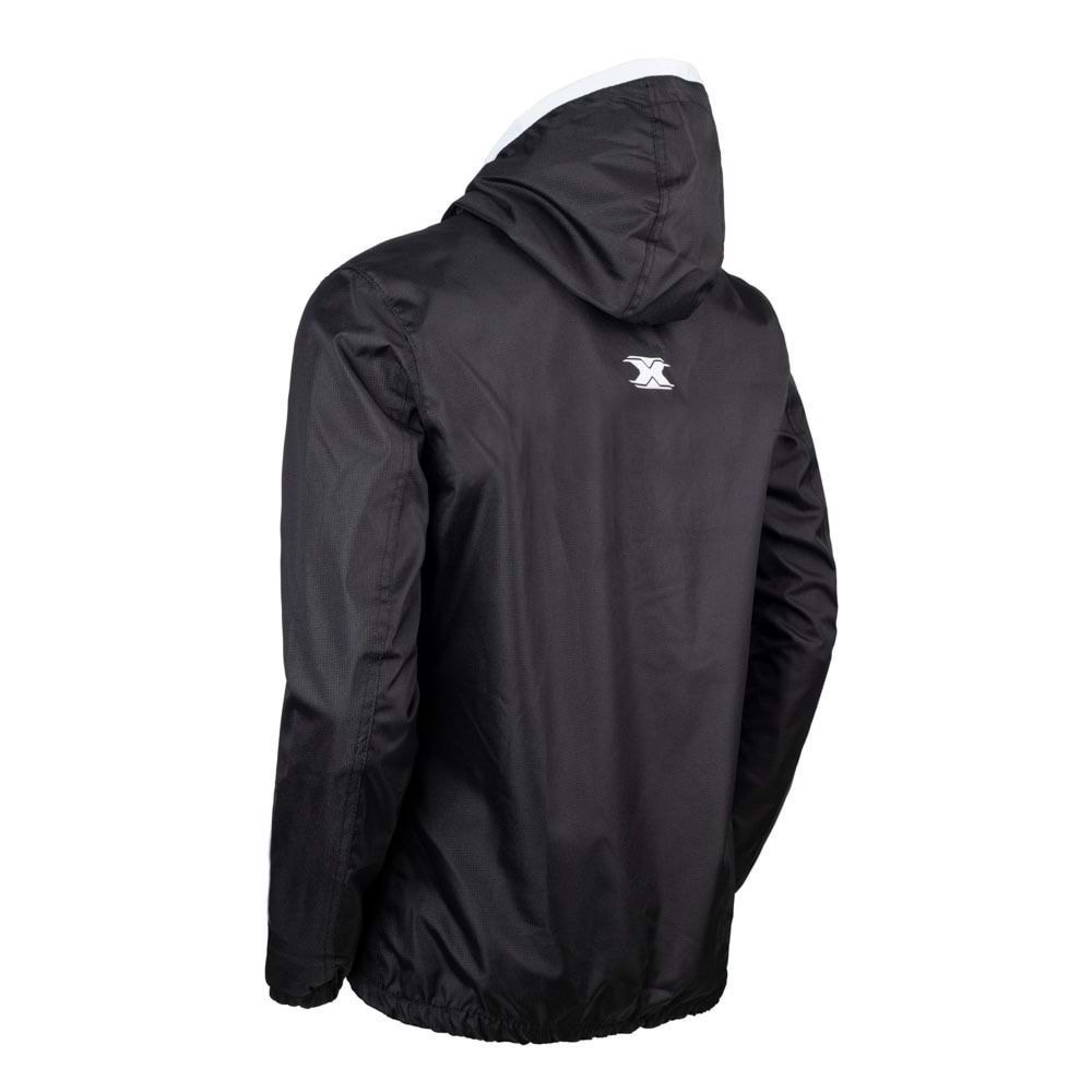 Motosiklet Yağmurluk Korumalı Kapşonlu Siyah - 2XL Beden
