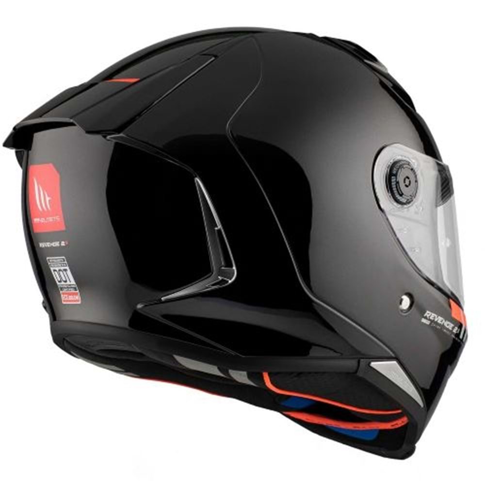 Kask Mt Revenge 2 S Solıd A1 Siyah - S