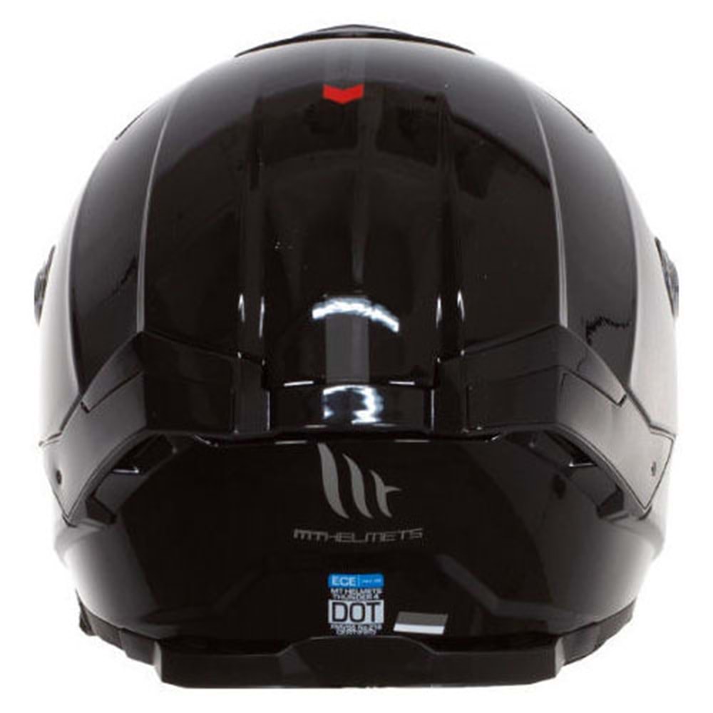 Mt Kask Thunder 4 Sv A1 Parlak Siyah - XXL Beden