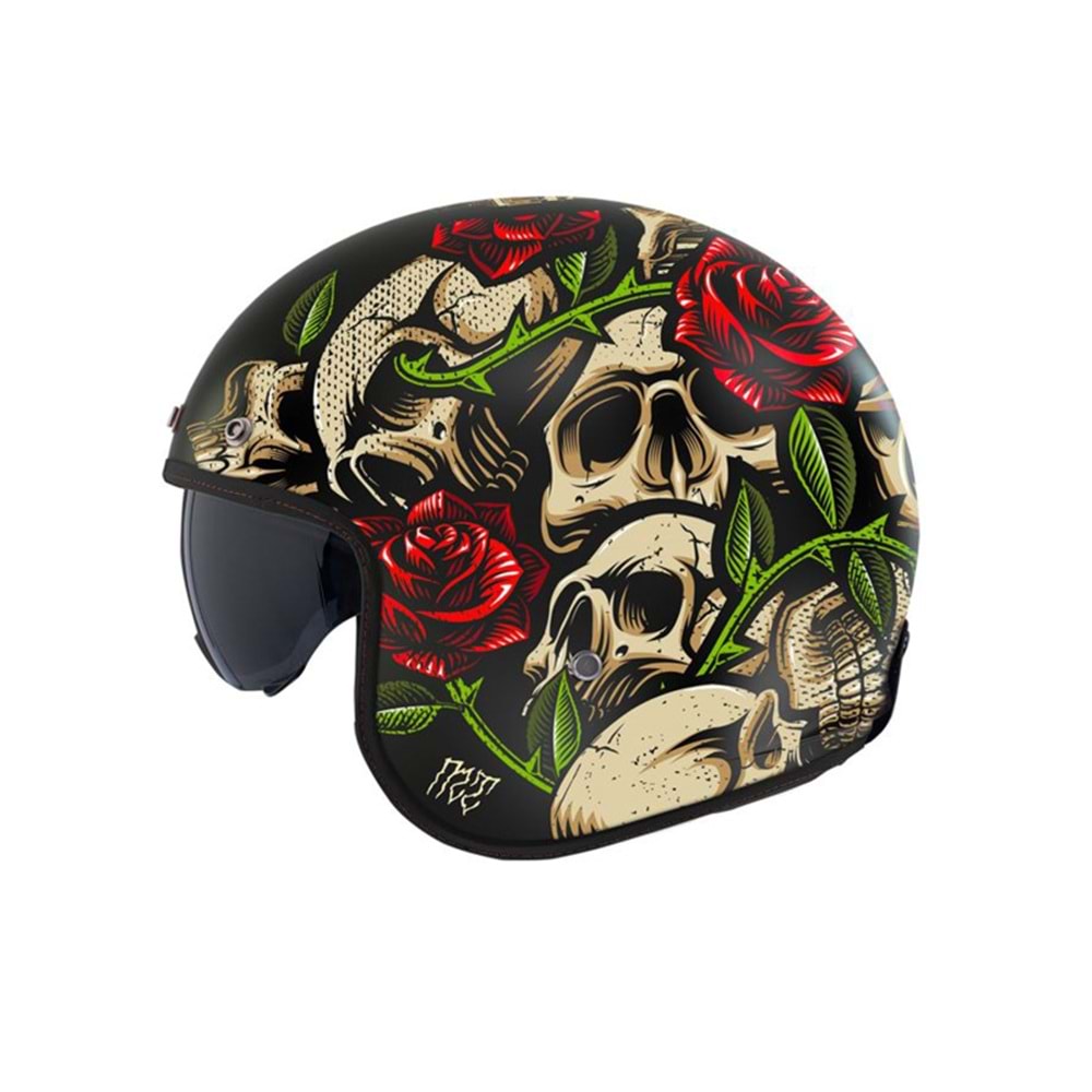 MT Kask Le Mans 2 Breakout B2 Motosiklet Kaskı Siyah - M Beden